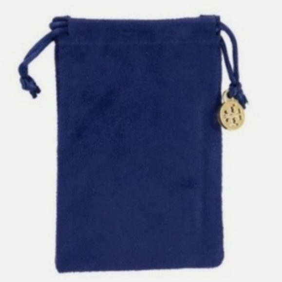 TORY BURCH Mother of Pearl Heart & Logo Pendant Necklace/Earrings - Picture 5 of 5